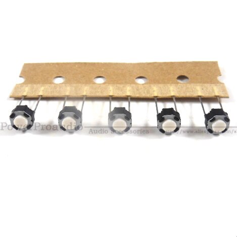 MICRO SWITCH DSG1117 para CDJ100 CDJ200 CDJ350 CDJ500 PLAY PAUSE CUE, 10 Uds.