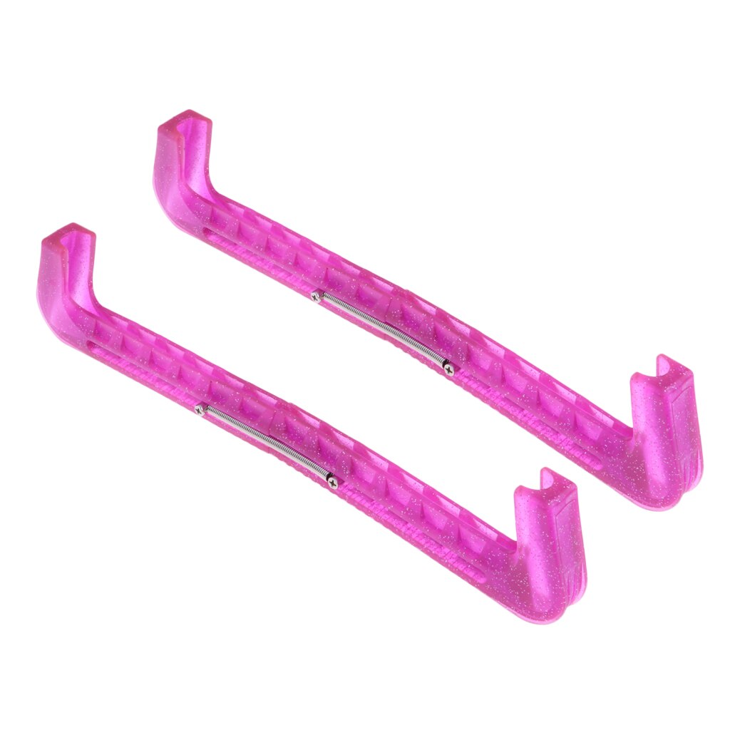 2 pièces en plastique souple Hockey sur glace Figure patin lame garde couverture protecteur pour les femmes hommes jeunes enfants