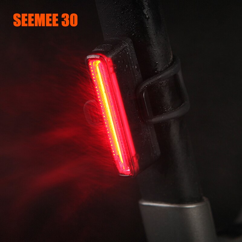 Magicshine Bicycle Smart Auto Brake Sensing Light SEEMEE 30 100 180 IPx6 Waterproof LED Charging Bike Rear Light Cycling Tail: SEEMEE 30