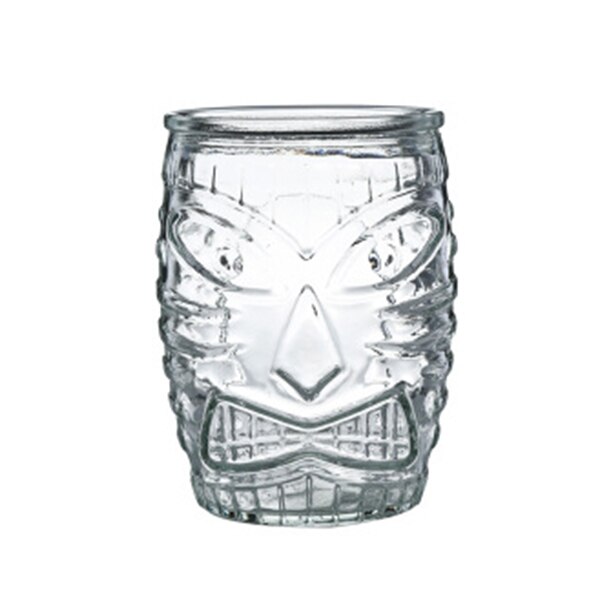 Verres Tiki Bar Mug, verres transparents de Style hawaïen: Short Tumbler 500ml