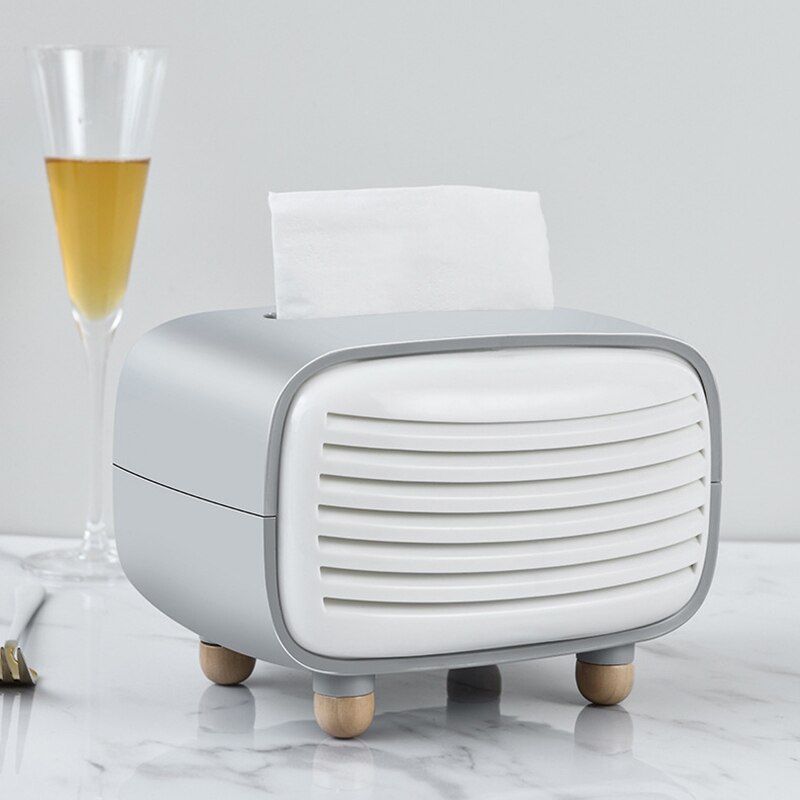 Tissue Box Imitation Radio Paper Drawer Box Simple Paper Towel Storage Box