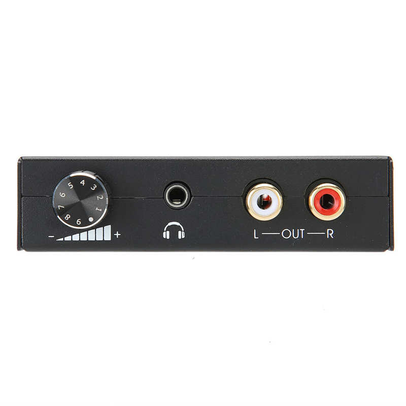 Bluetooth 5.0 192Khz Digitaal Naar Analoog Optische Coaxiale 3.5 Rca L/R Geluid Kanaals 16-Bit Audio decoder