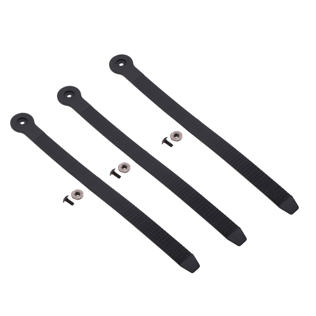 Pieza de hebilla de correa de energía de PU para reparación de patines de ruedas en línea de hielo, 3 uds.