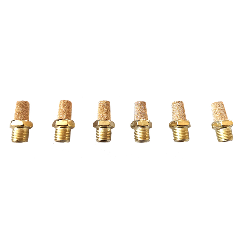 Silenciador de válvula neumática de cinco vías para cambiador de neumáticos de coche, interruptor de cuentas de pie, interruptor de pádel, silenciador, piezas de montaje