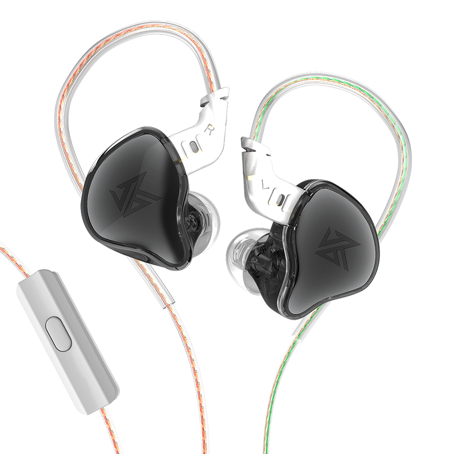 KZ EDC Earphones 1 Dynamic HIFI Bass Earbuds In Ear Monitor Headphones Sport Noise Cancelling Headse: green