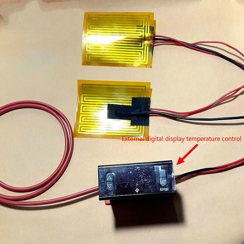 Polyimid heizung Film elektro Film Pi heizung heizung platte für 3D drucker flexibel klebe folie öl heizung platz