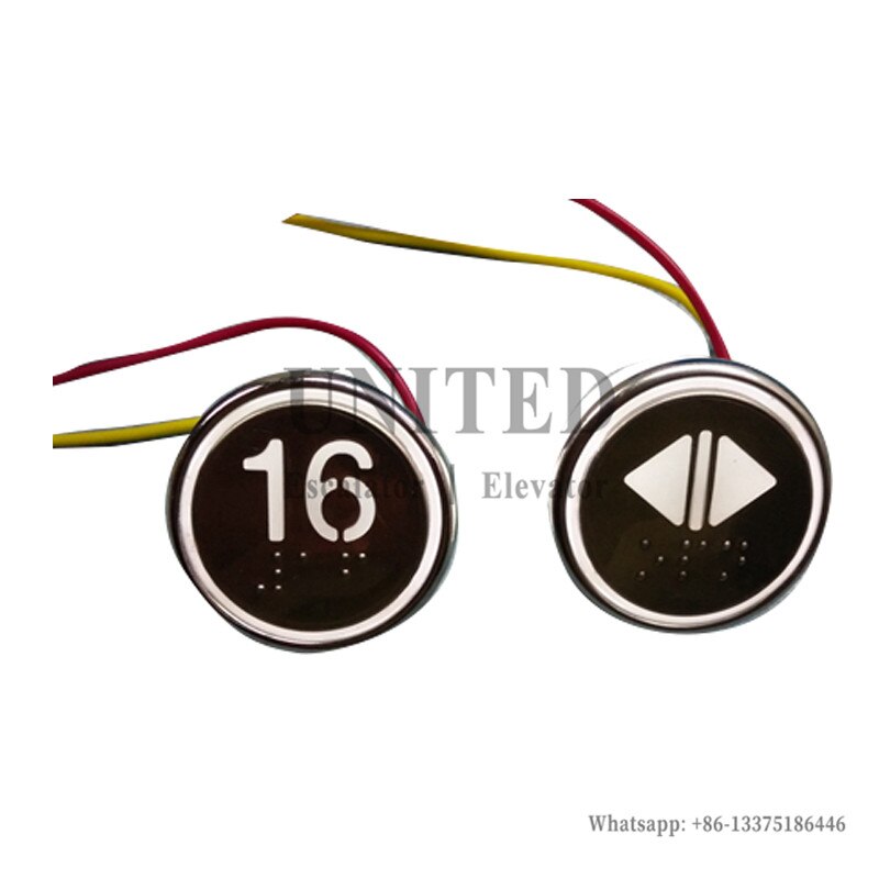 Elevator Push Button with braille BR34CB