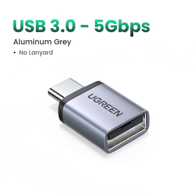 UGREEN USB C to USB 3.0 OTG Adapter Type C OTG Data Cable For Phone Oneplus iPhone 13 12 Pro Xiaomi USB C to USB OTG Cable: SKY BLUE