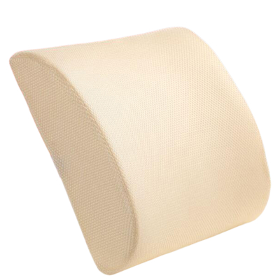 Auto Memory Foam Ademend Autostoel Gap Filler Lumbale Kussen Taille Ondersteuning Reizen Kussen Autostoel Thuis Kussen: Beige-A