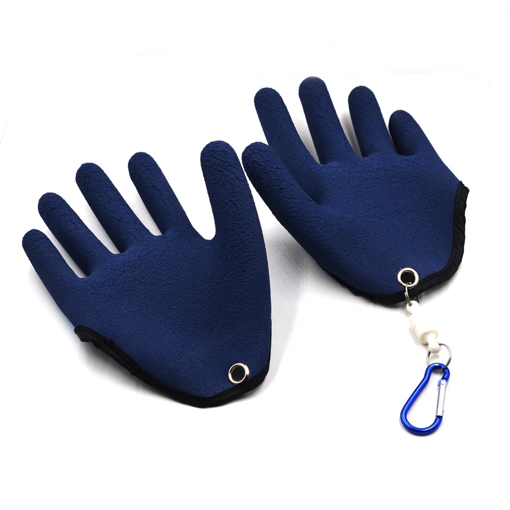 Guantes de pesca MNFT 1 Uds., guantes de látex resistentes al deslizamiento, a mano izquierda/derecha