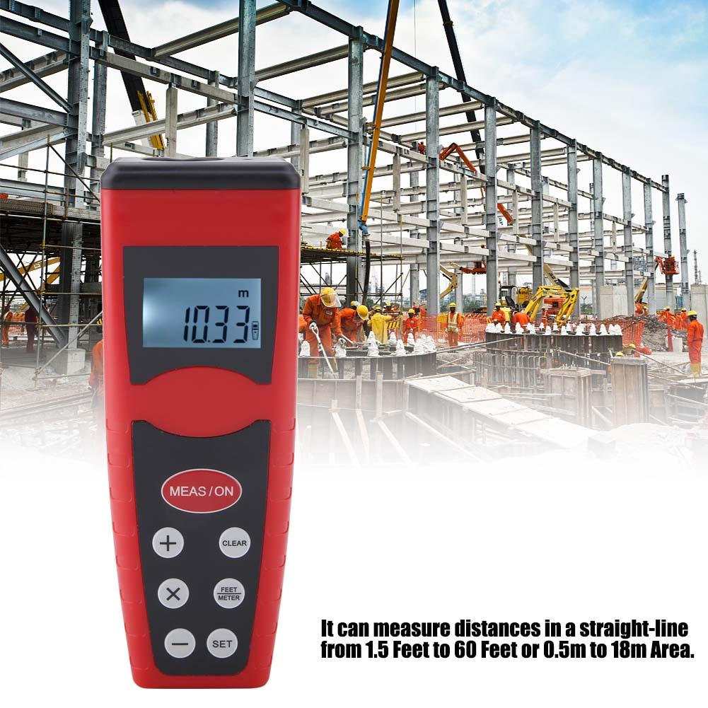 CP-3000 Digital LCD Handheld Length Distance Measure Handhold Ultrasonic Range Finder