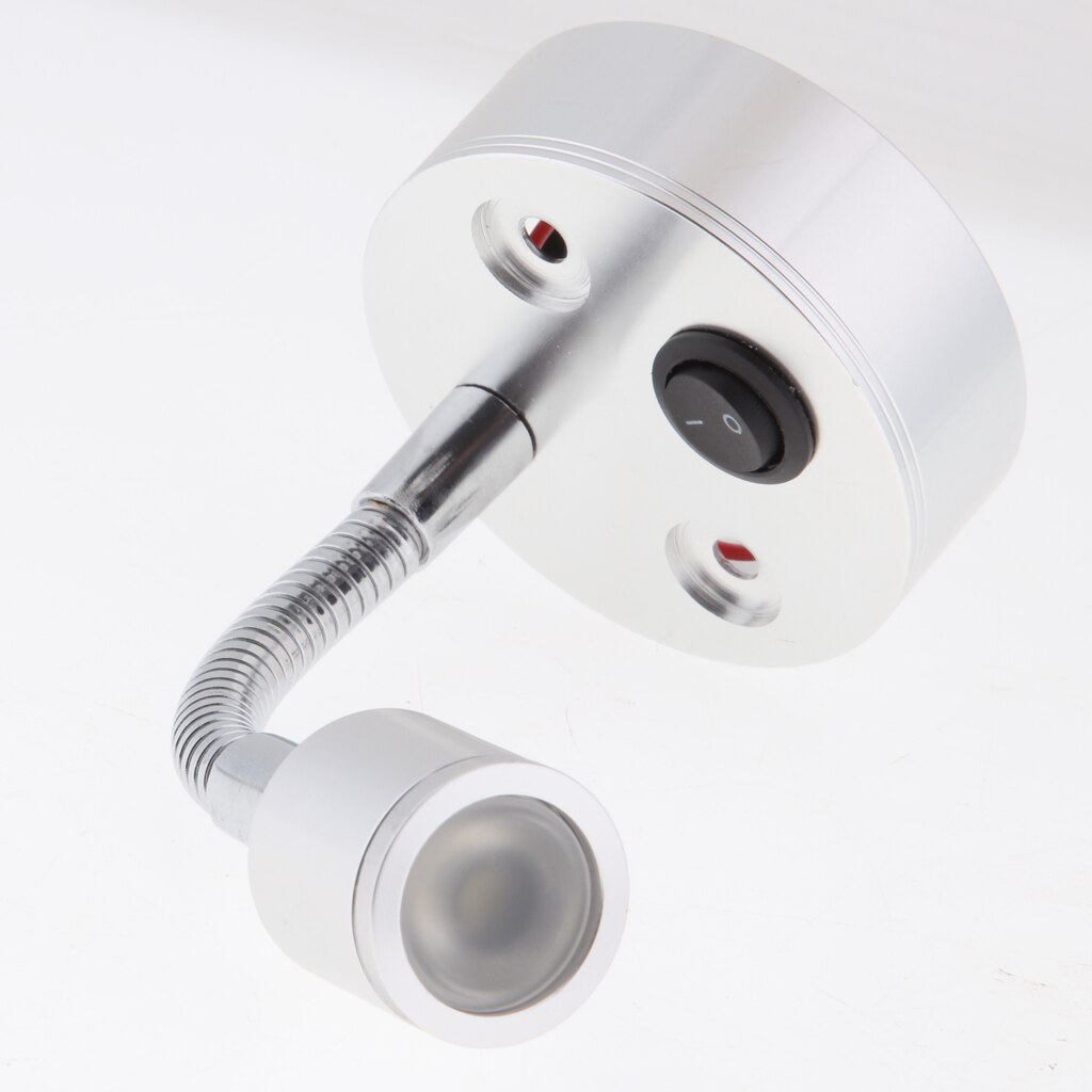 12v 1w 100lm rv veneen led -lukulamppu joustava hanhenkaulavalo 12v 1w 100lm merelle/veneelle jne