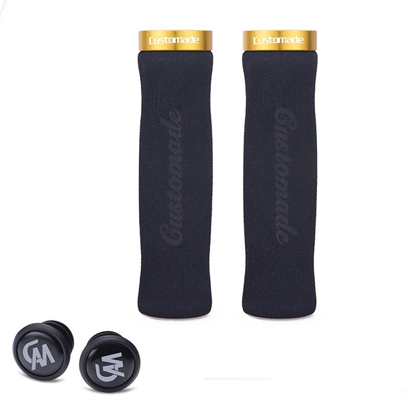 Unique Cycling Ergonomic Lockable Handle Grips For MTB Road Folding Bike Mountain Bike Soft Anti-skid Sponge Foam Grip