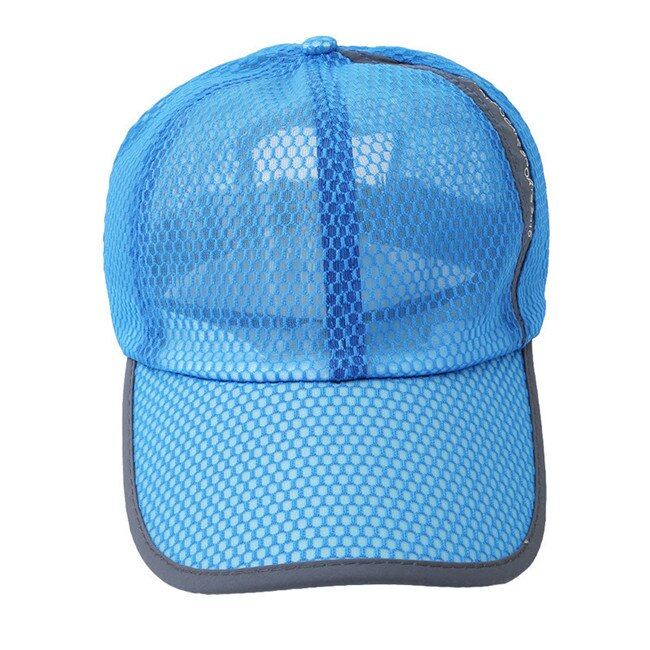 Unisex sommer åndbar golf kasket hat til kvinder mænd mesh cap snapback hat golf cap mænd sport mærke hat golf cap mænd: Kongeblå