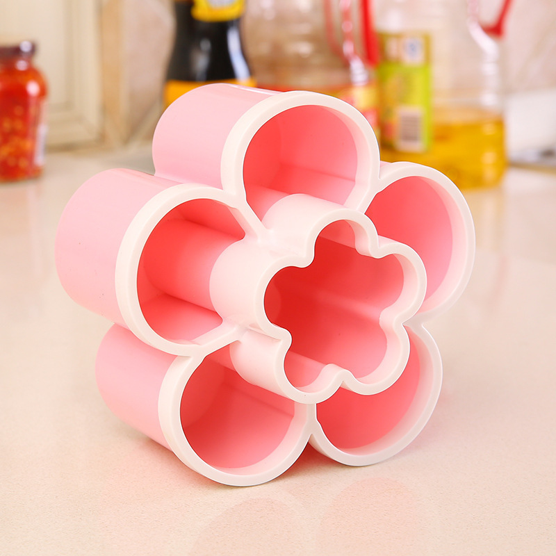 Pen Container Accept Frame Plum Blossom Form Accept Box 6 Grid Accept Cup