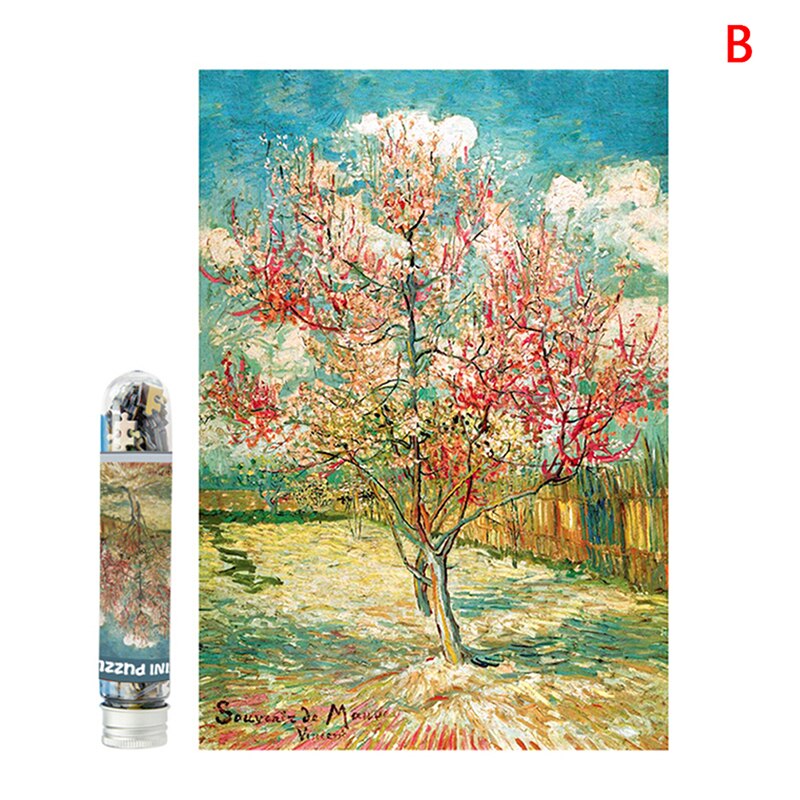 12 arten Puzzle Landschaft Öl Malerei Chinesische Malerei Jigsaw Mini Reagenzglas Paket Pädagogisches Spielzeug Für Erwachsene Und Kinder 150pcs: B