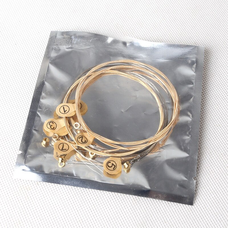 Gitaar Snaren 7Pcs Classical Guitar String Set Snaren 7-String Laya Snaren Voor Akoestische Folk Gitaar Klassieke Gitaar