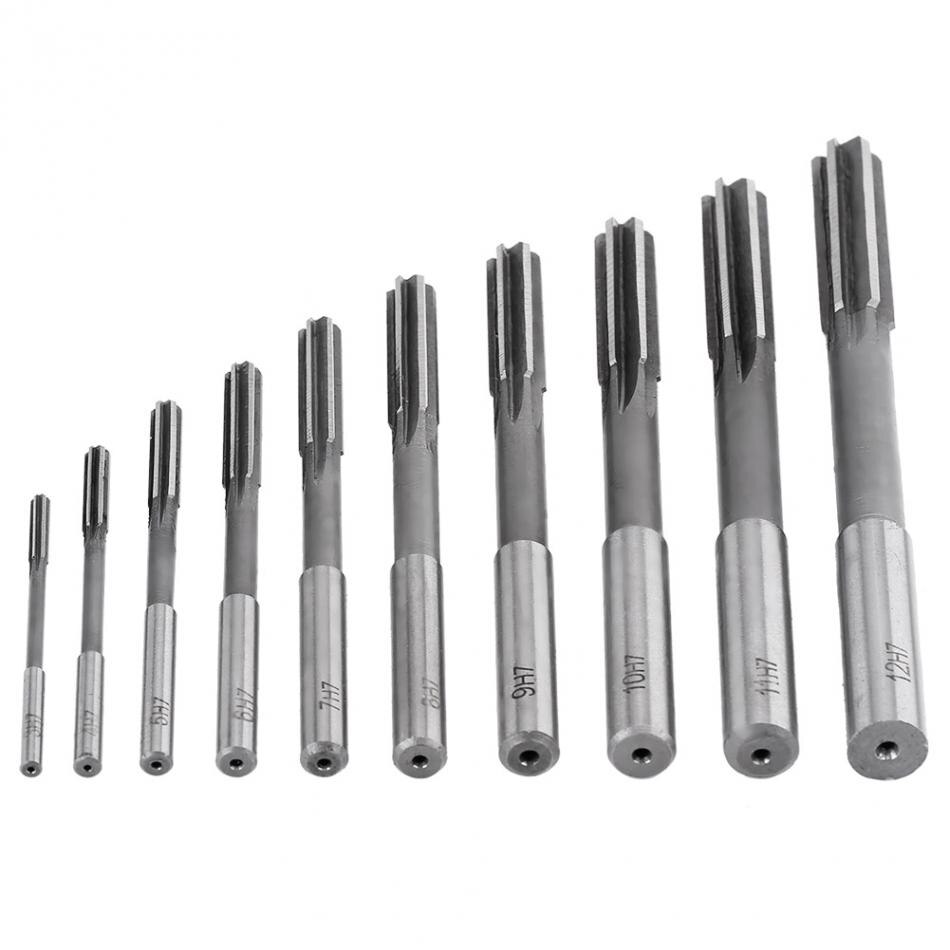 10 st hss  h7 raka räfflor brotschmaskin verktyg 3/4/5/6/7/8/9/10/11/12mm