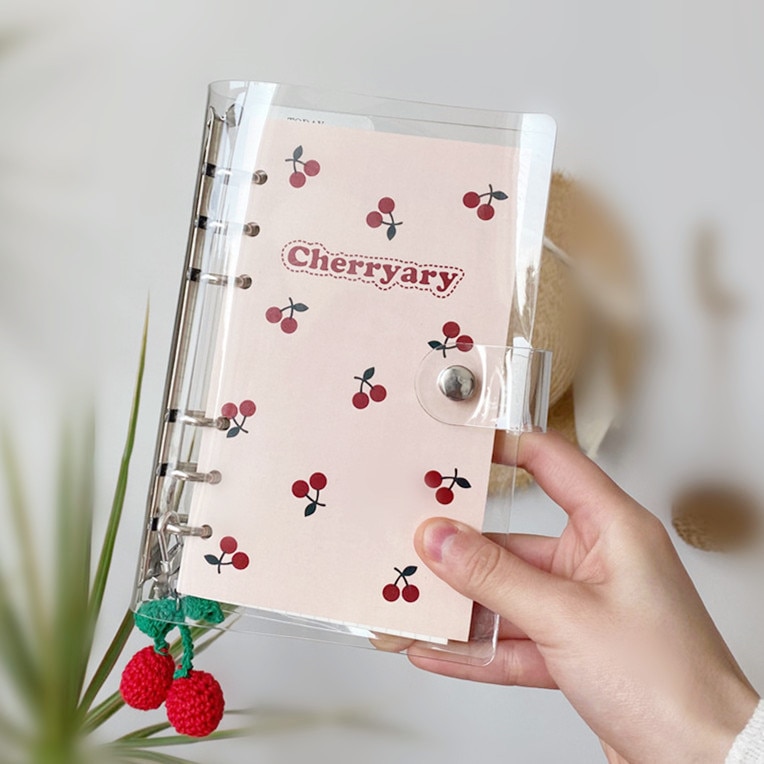 Sharkbang Kawaii Cherryary A6 Losbladige Dagboek Notebook Journal Planner Voor Meisjes Wekelijkse Maandelijkse Agenda School Briefpapier