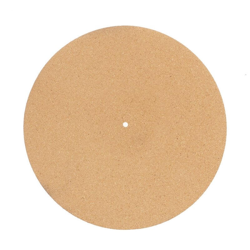 A0KB Cork LP Slip Mat Turntable Platter Mat for 12 inch LP Vinyl Record: A