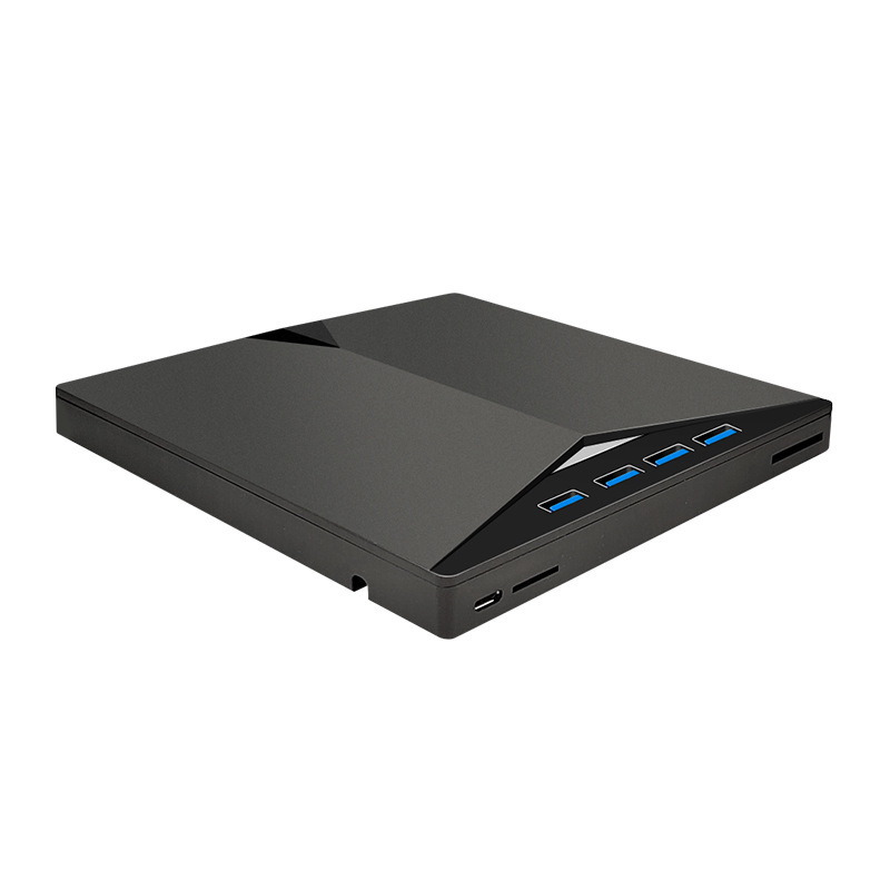 7-in-1 USB 3.0 Type C External CD Player Tray Type Optical Drives DVD Burner Reader Disk Drive for PC Computer Laptop Notebook: Default Title