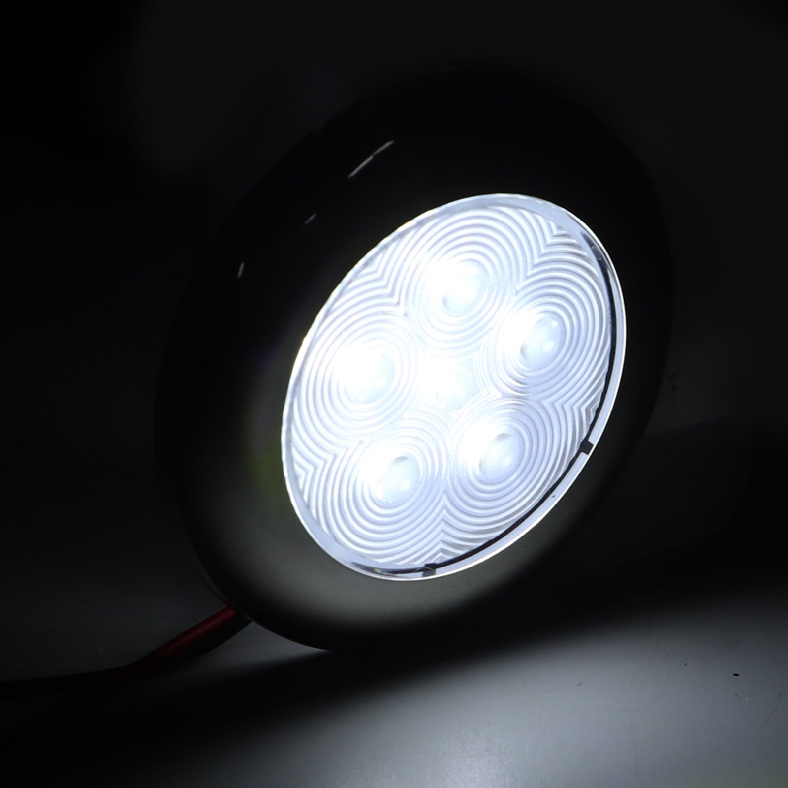 12V RV LED Ceiling Dome Light IP65 Waterproof White Lighting for Boat Camper Van Caravan Truck