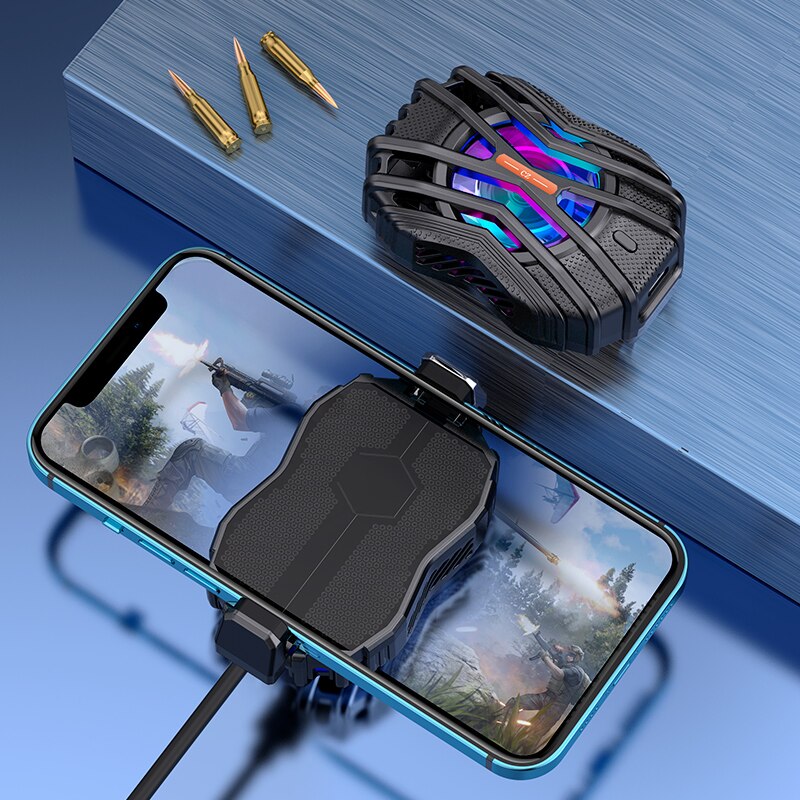 neue Handy Kühler Kälte Semiconductor Heizkörper P40 Kühlung Eis Kalten Wasser Kühlung Spiel Artefakt: black
