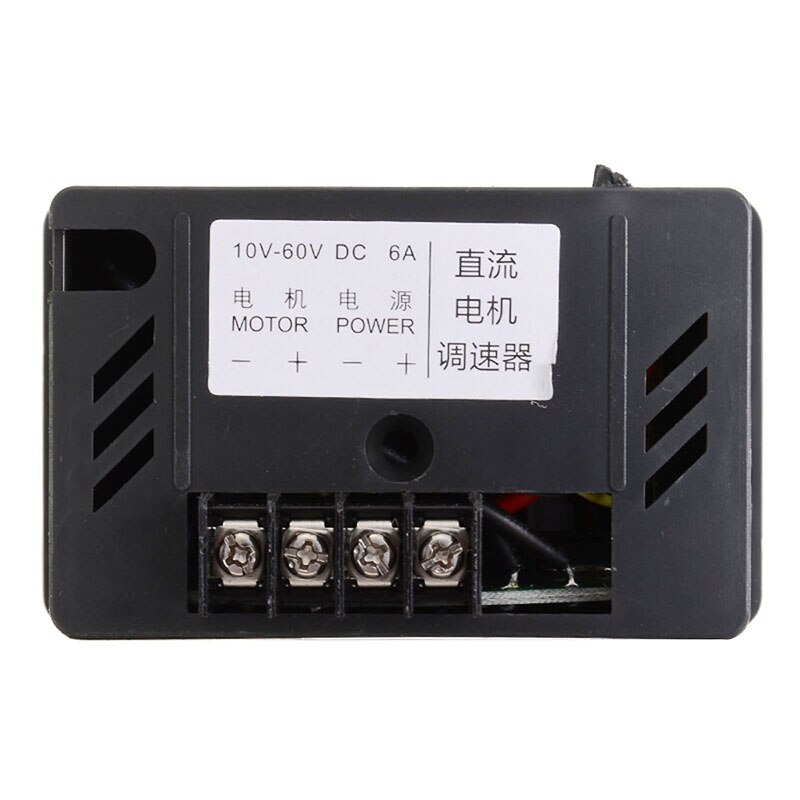 1Pc PWM Speed Control PWM Controller 12V 24V 36V 48V PWM DC Motor Speed Controller Reversible Switch 6A Regulator