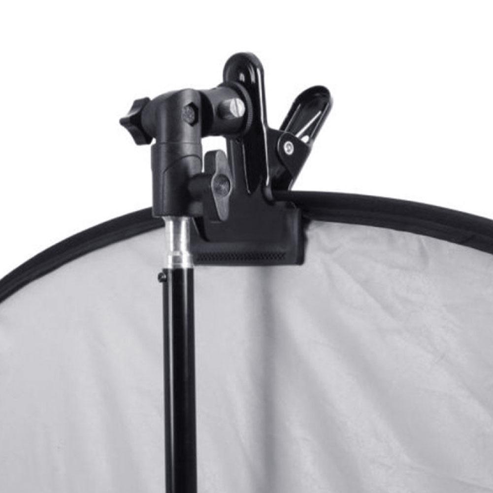 315g reflektor zacisk zacisk mocujący lekki statyw śruba mocująca 3/8 "dla zdjęcie 1/4" adapter obrotowy robić montażu studyjnego reflektor J2Y7