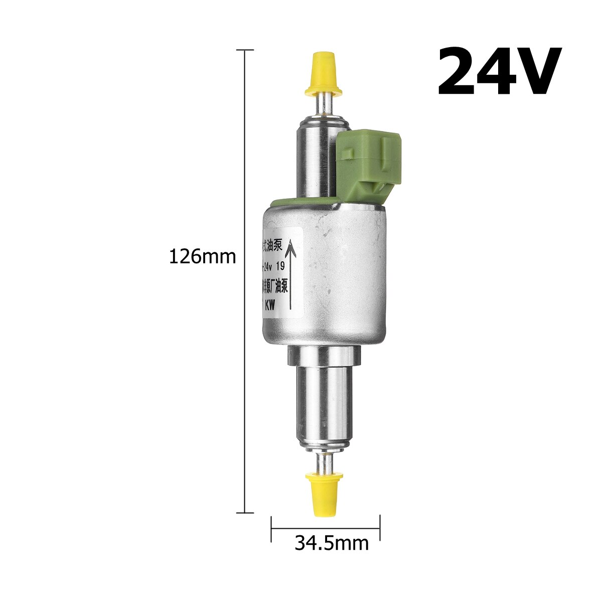 Universele Auto Luchtverwarming Dieselpomp, Ultra Stille 12V Dieselverwarmingspompset Geschikt voor 1KW-5KW Luchtverwarming Diesel, 22ml