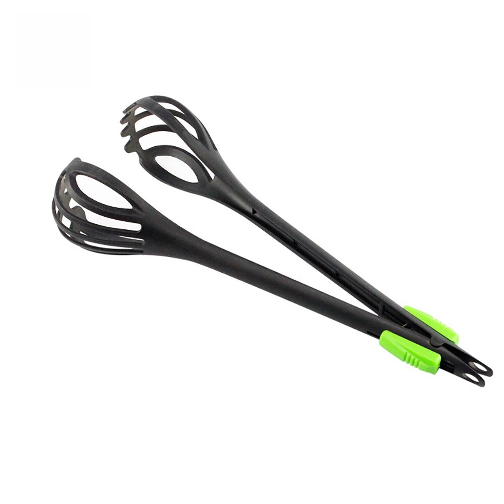 Batidor de huevos multifuncional, pinzas de nailon para alimentos, batidor Manual de huevos, Pasta, cuchara de espagueti, utensilio de cocina, mezclador, herramientas creativas para ensaladas,