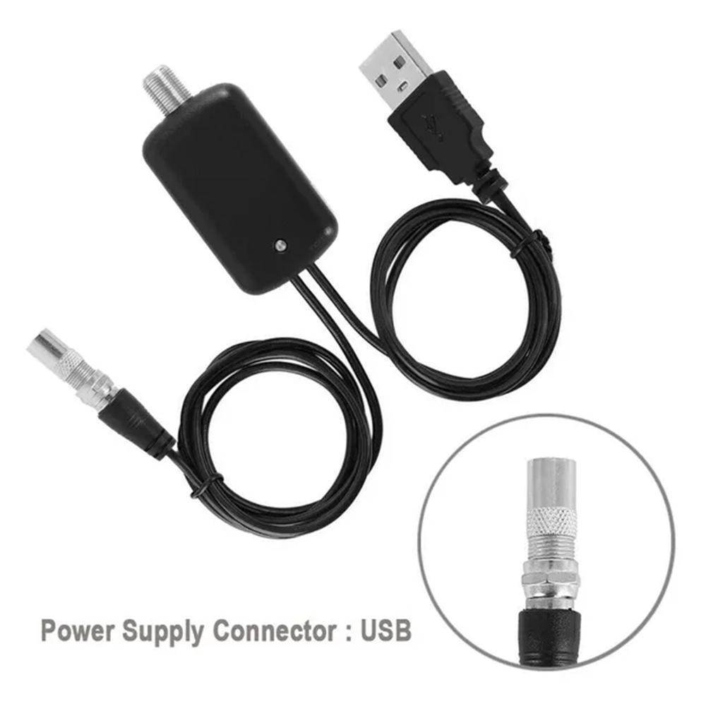 1 Pcs Digital TV Antenna Amplifier Signal Enhancer 4K UHD High-definition TV Antenna Signal Receiver TV Antenna Signal Enhancer