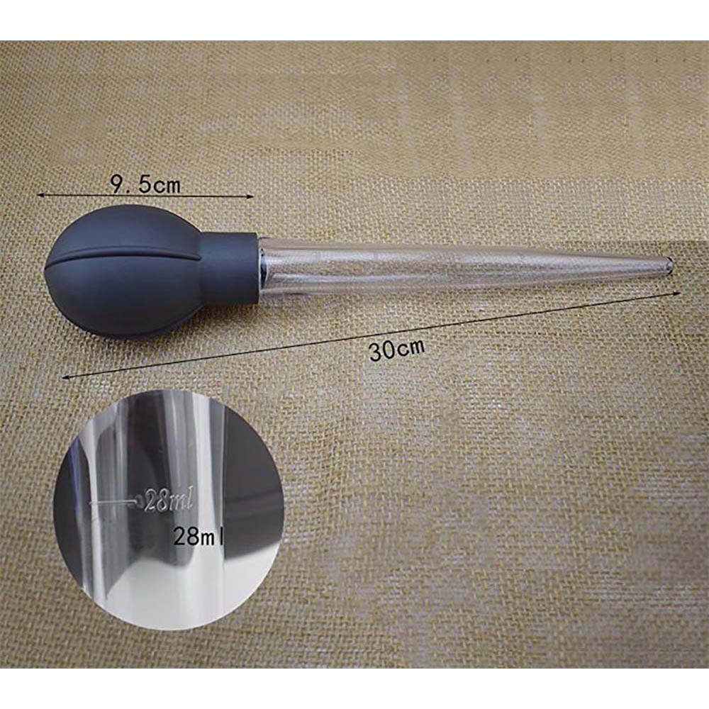 1PCS 28 ML Rubber Head Glass Dropper Plastics Pipette Lab Dropper Pipet With Lab Chemistry Equipments