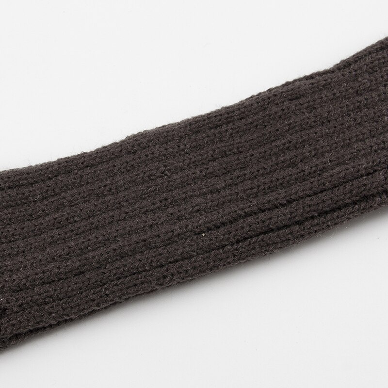 robienie na drutach połowa palec rękawice z jednym palcem rękawiczki rybie łuski ciepły mężczyzna kobiet ramię zestaw rękaw