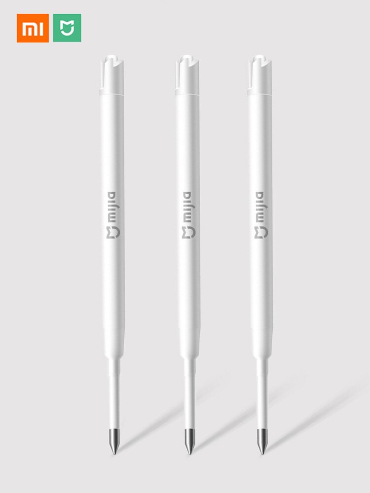 Xiaomi Mijia Teken Pen Refill Balpennen 0.5Mm Glad Refill Rolling Roller Zwarte Inkt Ondertekening Pennen Voor School