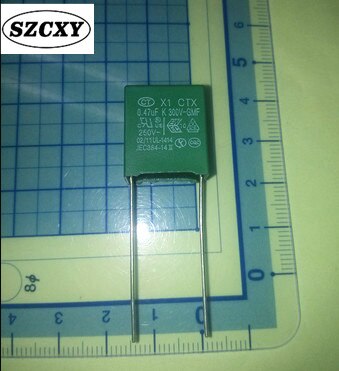 30 kpl ctx  x1 0.47uf k 300 vac 310 vac gmf 474 k 470nf p15mm turvakapasitanssi