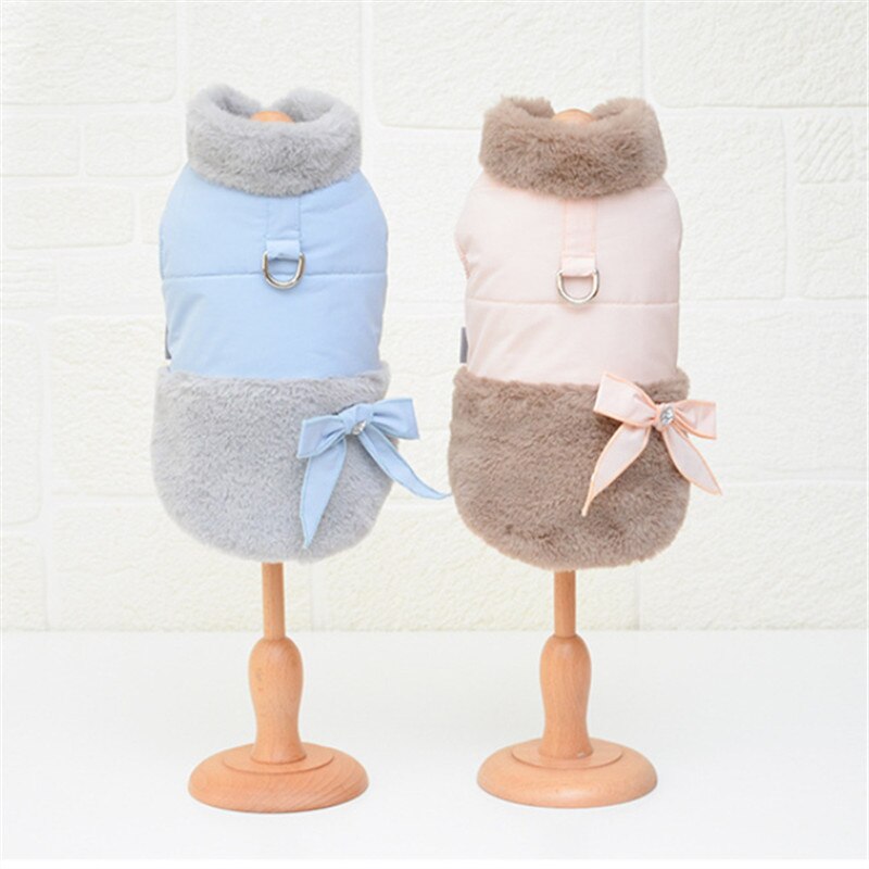 Hondentuig vest jas winter hondenkleding yorkie chihuahua maltezer poedel bichon keeshond schnauzer puppy kostuum outfit