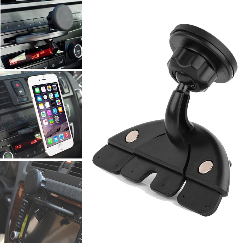 GPS Navigation Auto CD Optisches Laufwerk Slot Telefon Halfter Halterung Ständer Handys Silikon Anti Unterhose Halterung für Tablette TXTB1