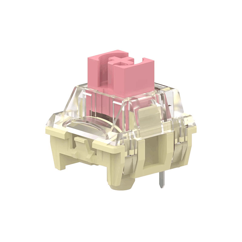 Mechaniczna klawiatura 37g 3 piny przełączniki liniowe SMD RGB niestandardowe srebrne Hot Swap gładkie fabrycznie smarowane TTC Gold: CZARNY PRZEŁĄCZNIK