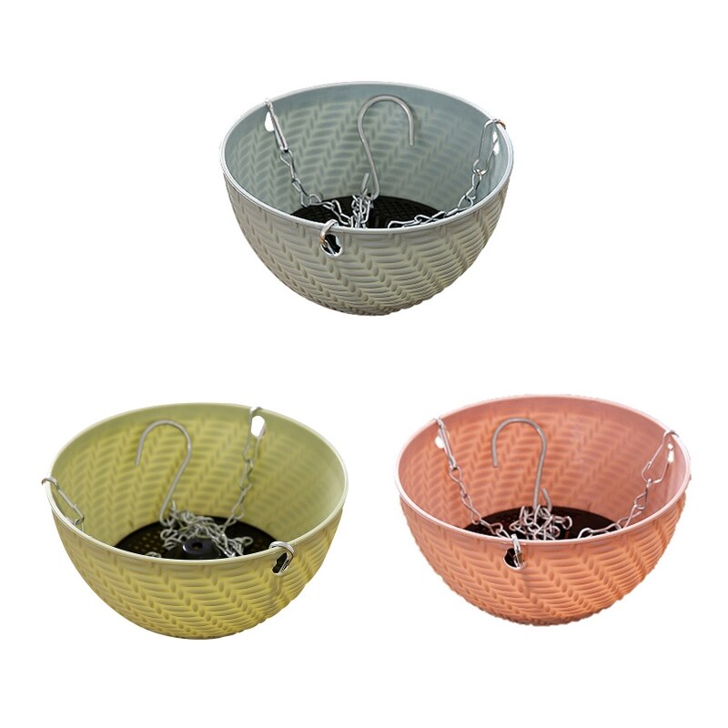 Plants Hanging Basket for Succulents cacti Grasses Drainer Flowers Indoor Outdoor Plant Hanger Flower Basket Hanging Planter