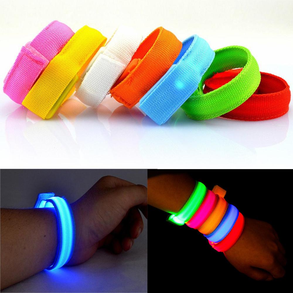 Wrist light bracelet LED flash wristband bracelet hand party party light glow party night sports dancing glowing bracelet