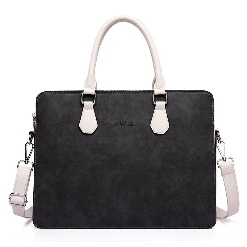 Stylish Laptop bag for Women 15.6 15 14 13.3 13 inch PU Leather notebook computer bags handbag