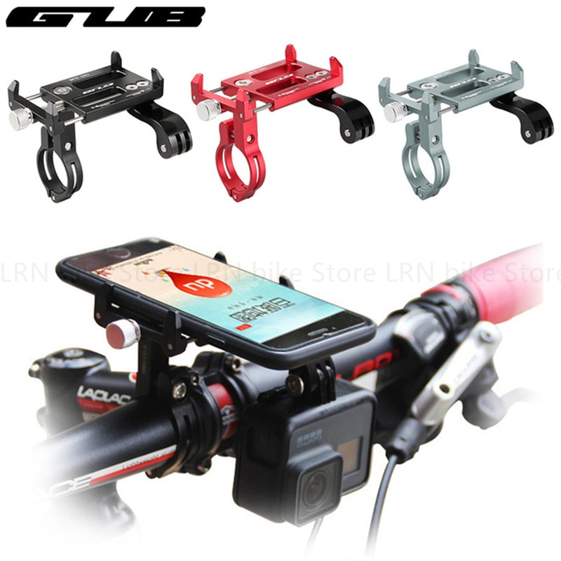 Gub  g88 -88 universal cykel styrholder holder metal telefonholder stativ 3.5-6.2 tommer til iphone samsung lg gopro action kamera