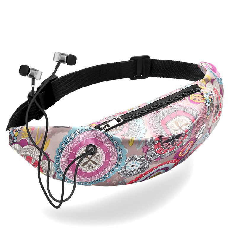 DAUNAVIA Brand colorful waist bag waterproof Travelling Fanny Pack Mobile Phone Waist Pack for women Belt bag: 16