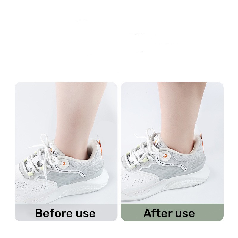 Brioche-almohadilla para zapatos de 2 piezas, almohadillas de cojín para el talón, plantillas antidesgaste ajustables para zapatos deportivos