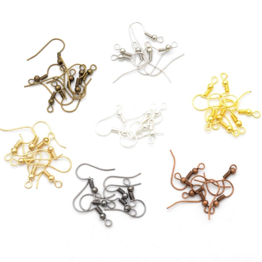 Sieraden Bevindingen Diy 20*18mm Goud/Zilver/Brons/Zilver Tone Earring Haken Voor Sieraden Maken