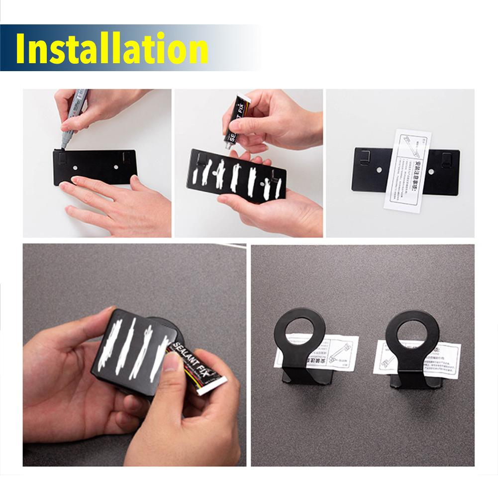 Kitchen Rail Organizer Wall Mounted Pot Bar Stainless Steel Hanging Kitchen Utensils Rack for Pans Chopping Board