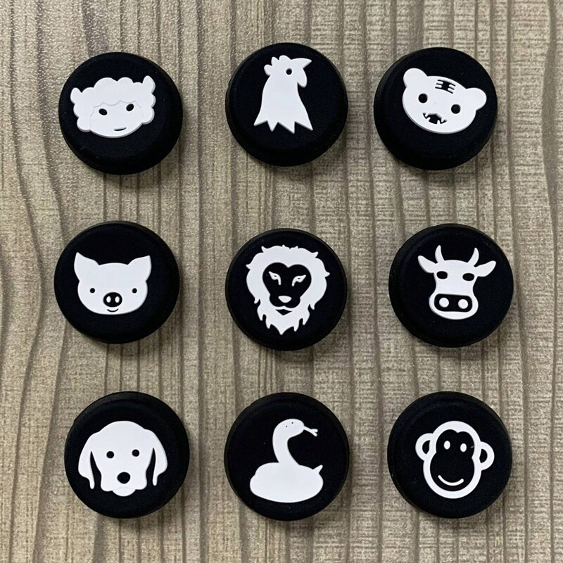 -9 in 1 gamepad-rockerkappe tierkappe rutschfeste rocker-schutzkappe für  ps4 / ps5 /  xbox series x / s / one controller