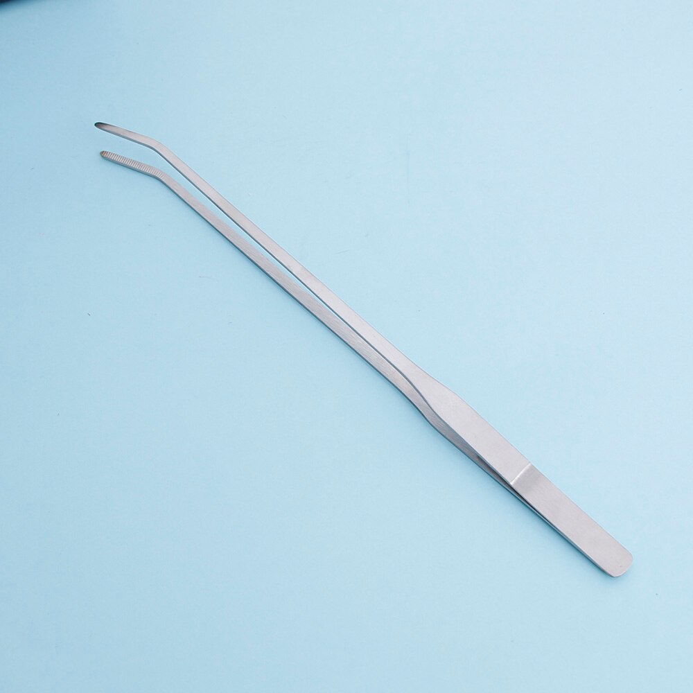 Aquarium Water Gras Clipper Rvs 3 Vorm Lange Golf Plant Schaar Kit Water Gras Cutter Clipper Vis Tong Schoon tool: Elbow Tweezers