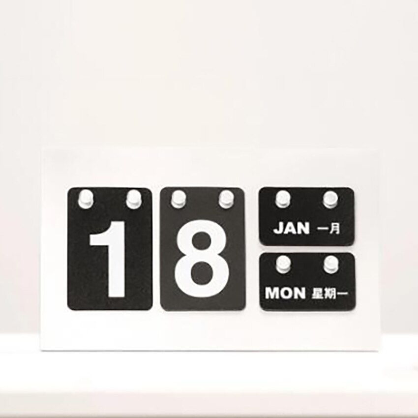 Office Desktop Calendar DIY Daily Schedule Hanging Calendars, Home Living Room Desk Calendar Ornaments Decoration